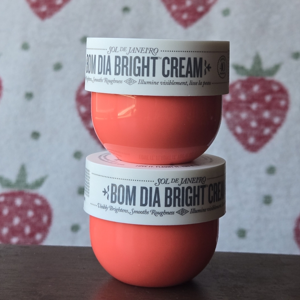 Sol de Janeiro Bom Dia Bright Cream - 1.7 fl oz/50 mL (ONE JAR) Read desc.